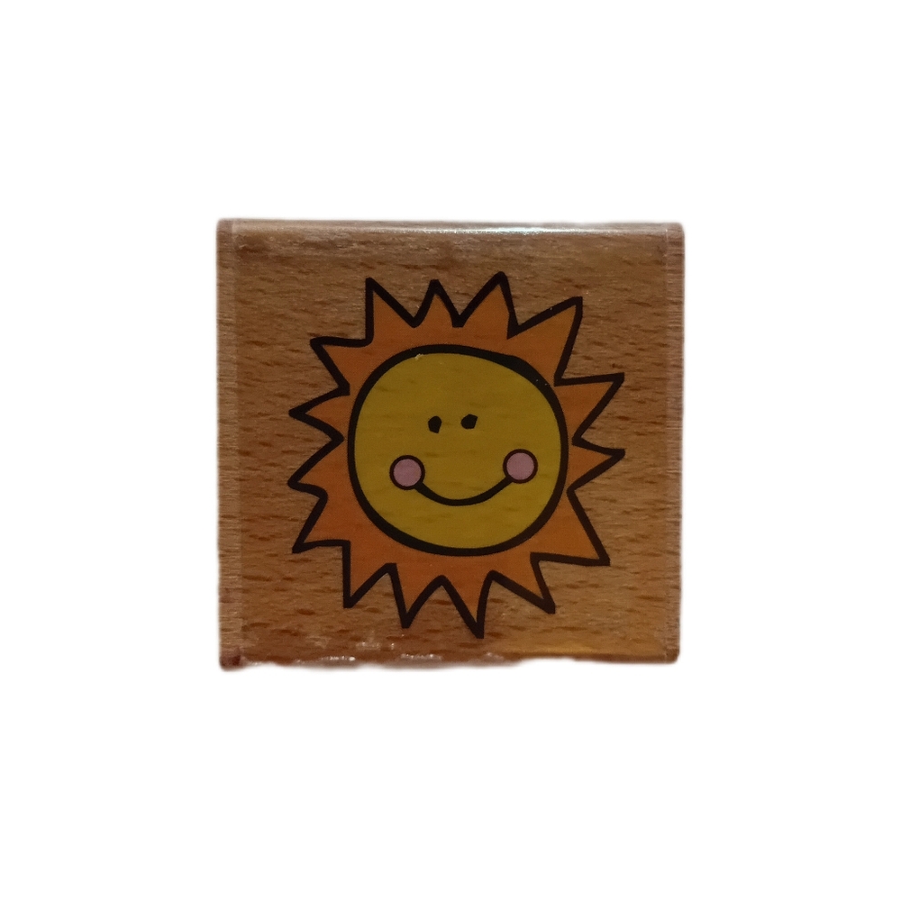 Sunshine Wooden Home Design Stamp